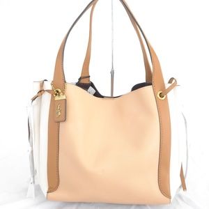 COACH Harmony Hobo 33 in Colorblock Leather 53353